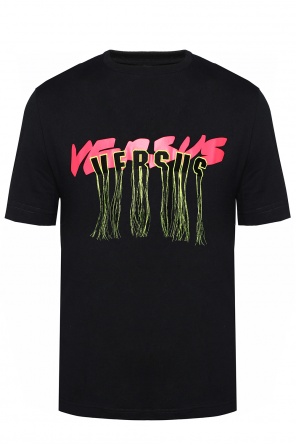 T-shirt with hanging threads, zdjęcie 1 T-shirt with hanging threads od Versace Versus